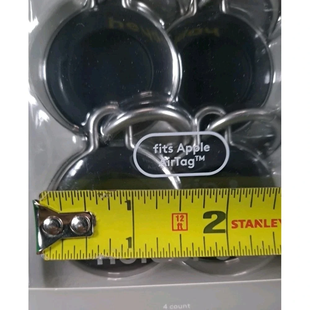 Apple AirTag 4pk Silicone Keychain - heyday™ Black (E)  New In Packaging‎ Sealed